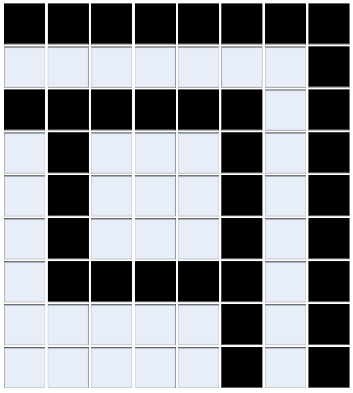 Greek Key | 3/4" Unglazed Porcelain | Pinnacle Square Border