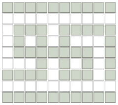 Greek Key Infinity Border | Square | Porcelain