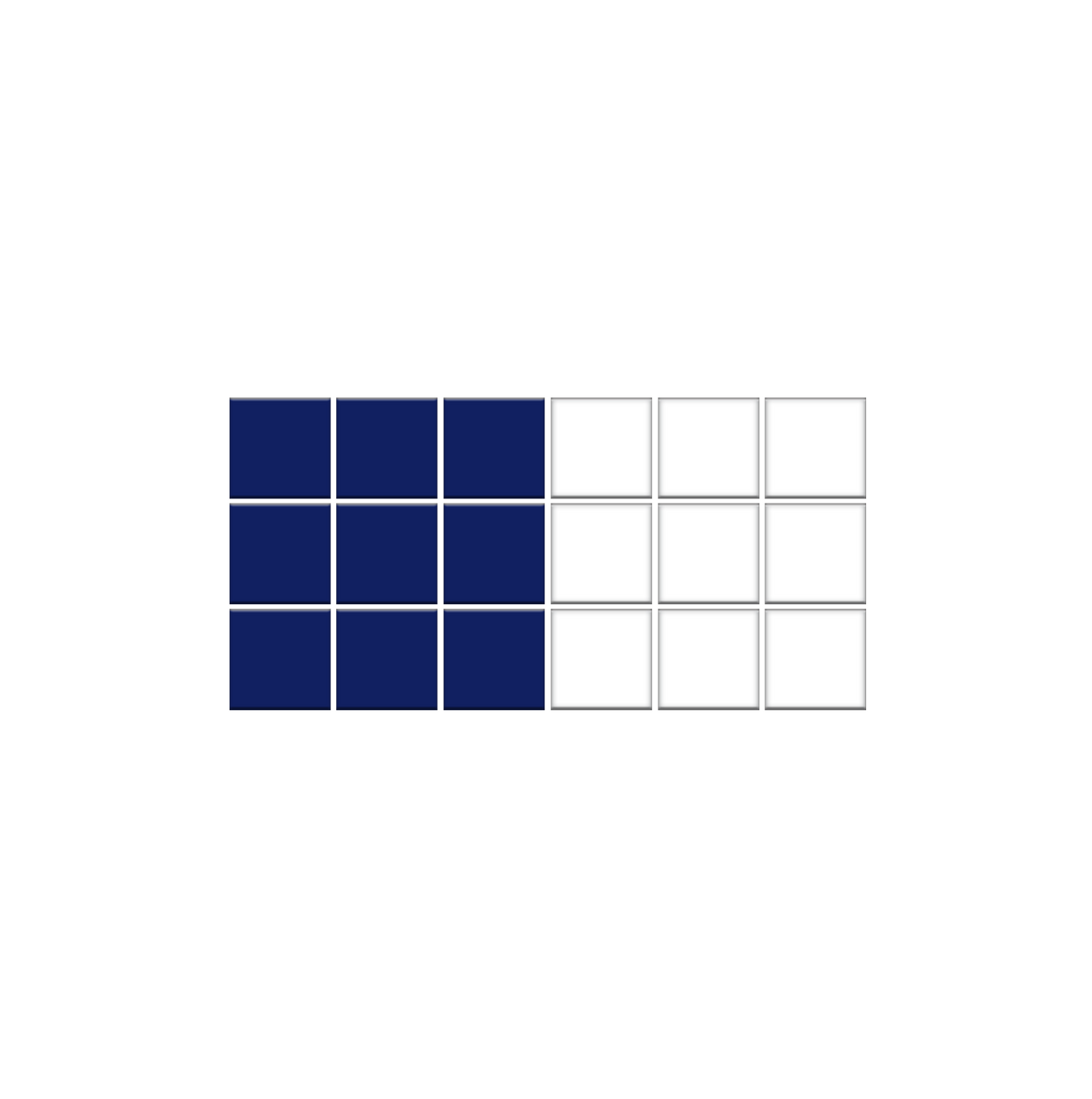 Greek Key Infinity Border | Square | Porcelain