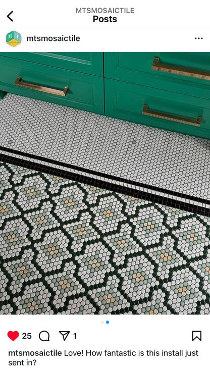 Monarch | Pinnacle Hexagon Tile Pattern