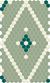 Parchment/Emerald/Juniper Green