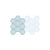 Powder Blue on Gloss White