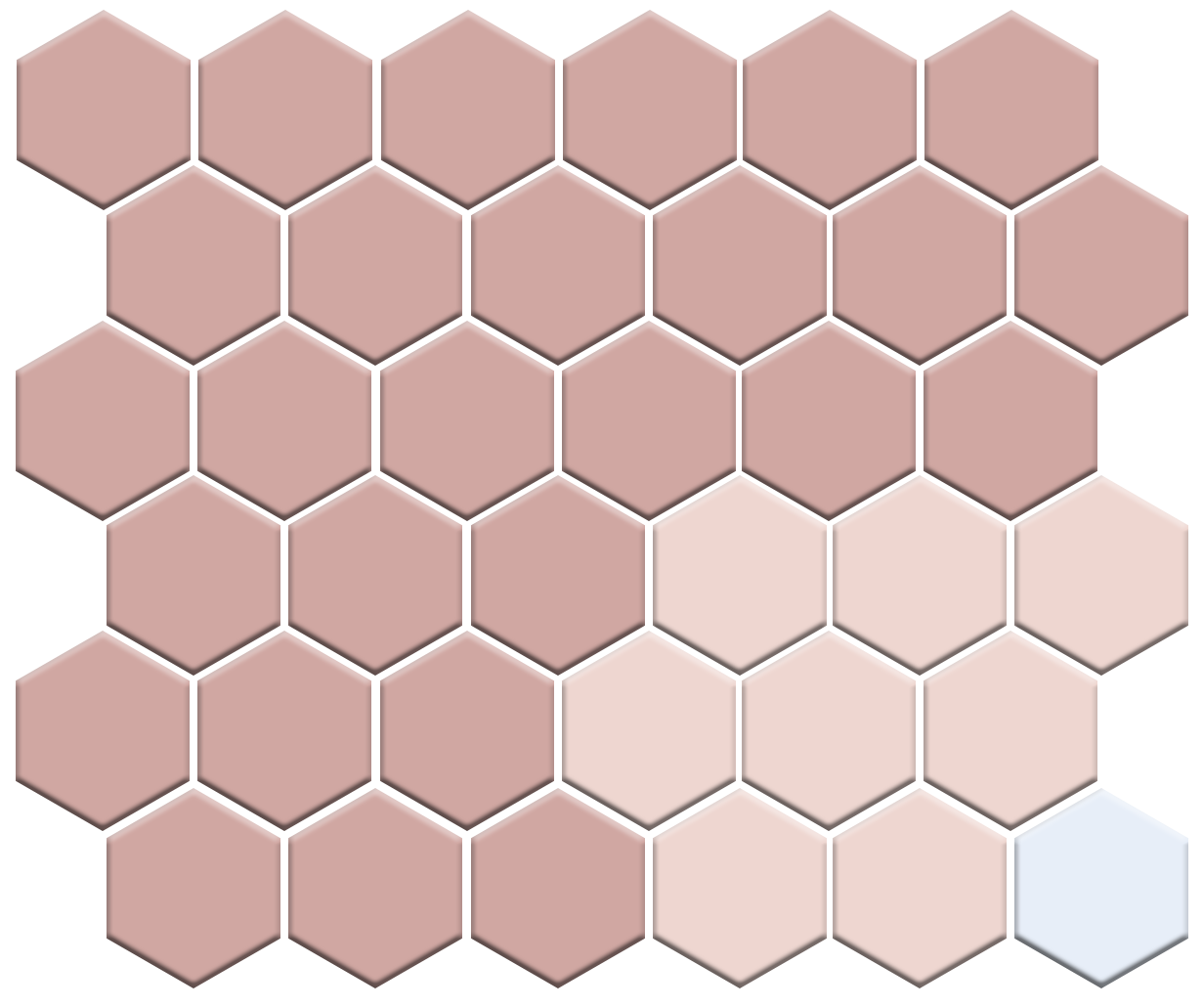 Akala Border | Pinnacle Hexagon Border