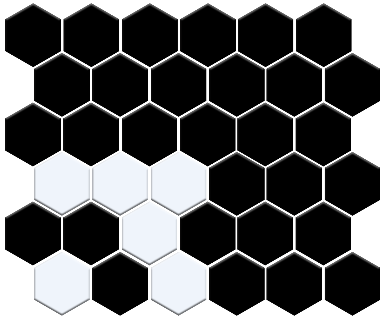 Poema Border | Pinnacle Hexagon Border
