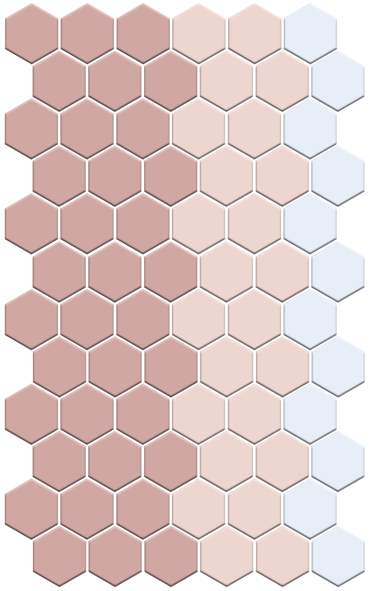 Akala Border | Pinnacle Hexagon Border