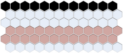 Akala Border | Pinnacle Hexagon Border