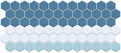 Akala Border | Pinnacle Hexagon Border
