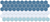 Glacier Blue / Egypt Blue on Satin White