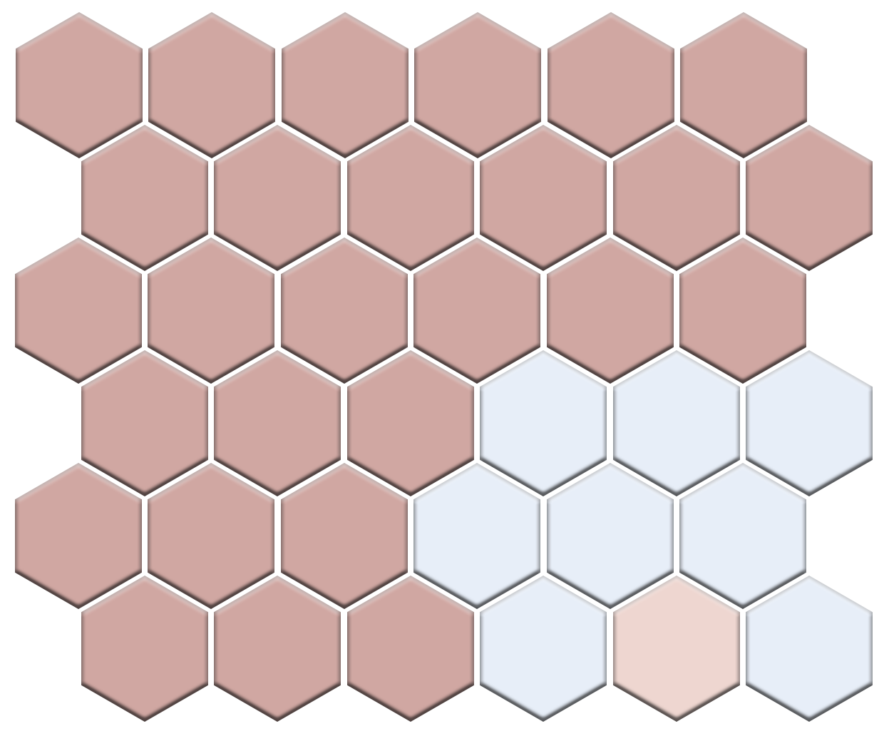 Bella Border | Pinnacle Hexagon Border
