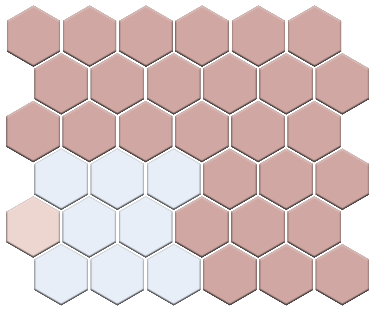 Bella Border | Pinnacle Hexagon Border