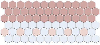 Bella Border | Pinnacle Hexagon Border