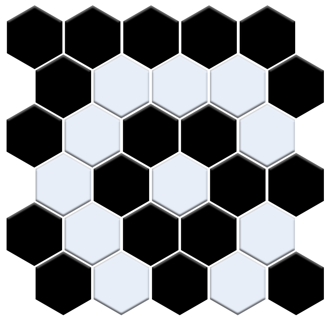 Chantilly Border | Pinnacle Hexagon Border