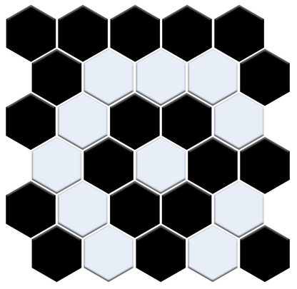 Chantilly Border | Pinnacle Hexagon Border