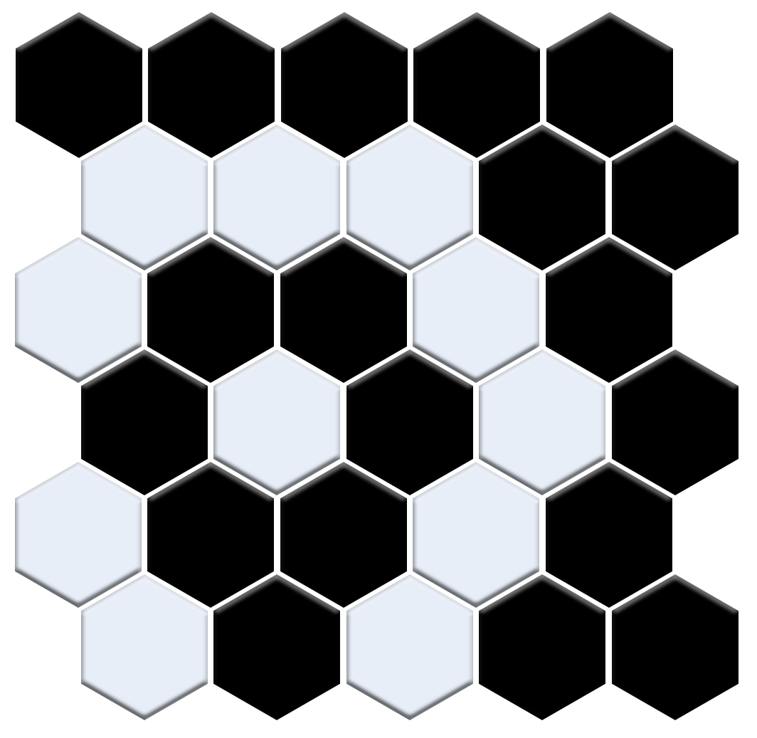 Chantilly Border | Pinnacle Hexagon Border