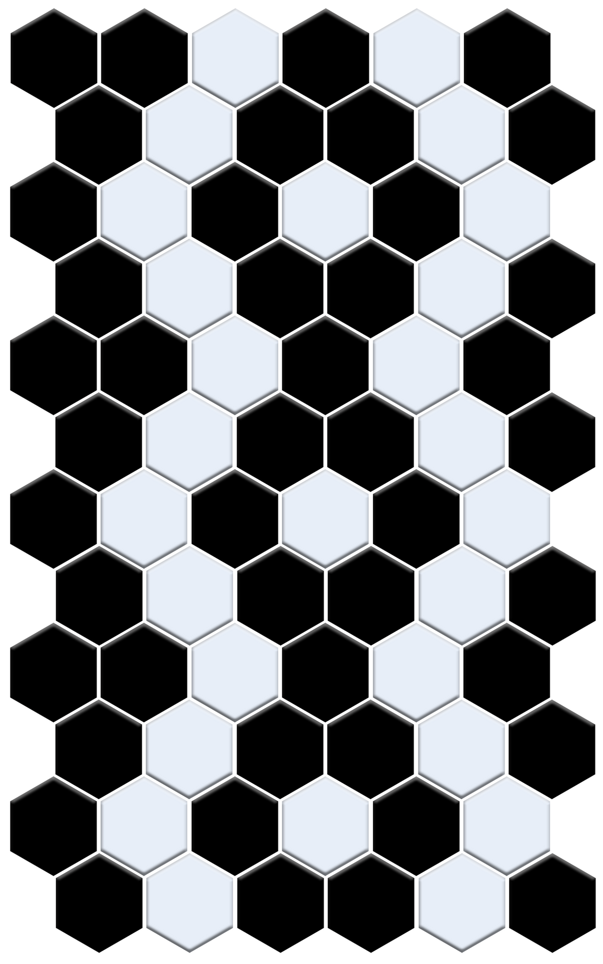 Chantilly Border | Pinnacle Hexagon Border