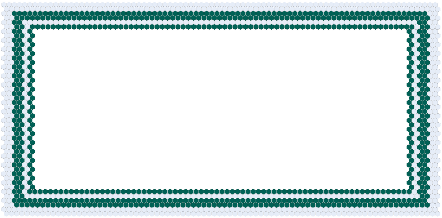 Fila Border | Pinnacle Hexagon Border