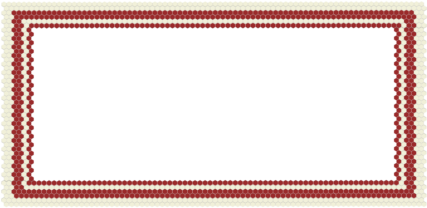 Fila Border | Pinnacle Hexagon Border