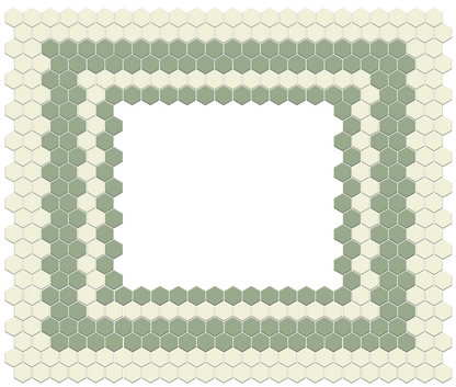 Fila Border | Pinnacle Hexagon Border