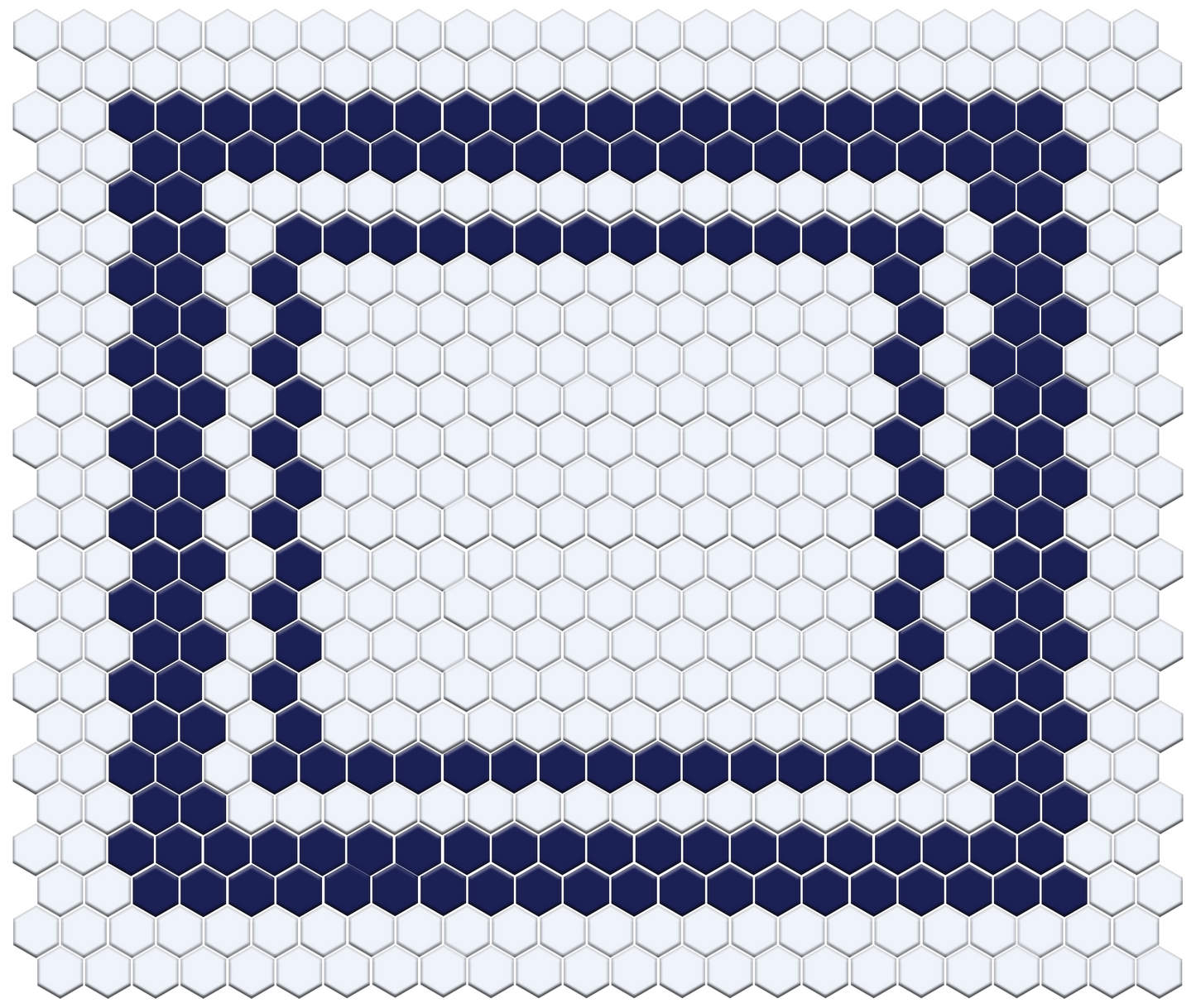 Fila Border | Pinnacle Hexagon Border