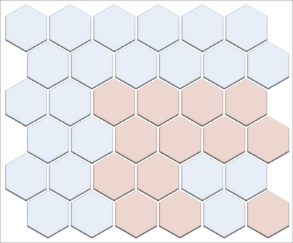 Fila Border | Pinnacle Hexagon Border
