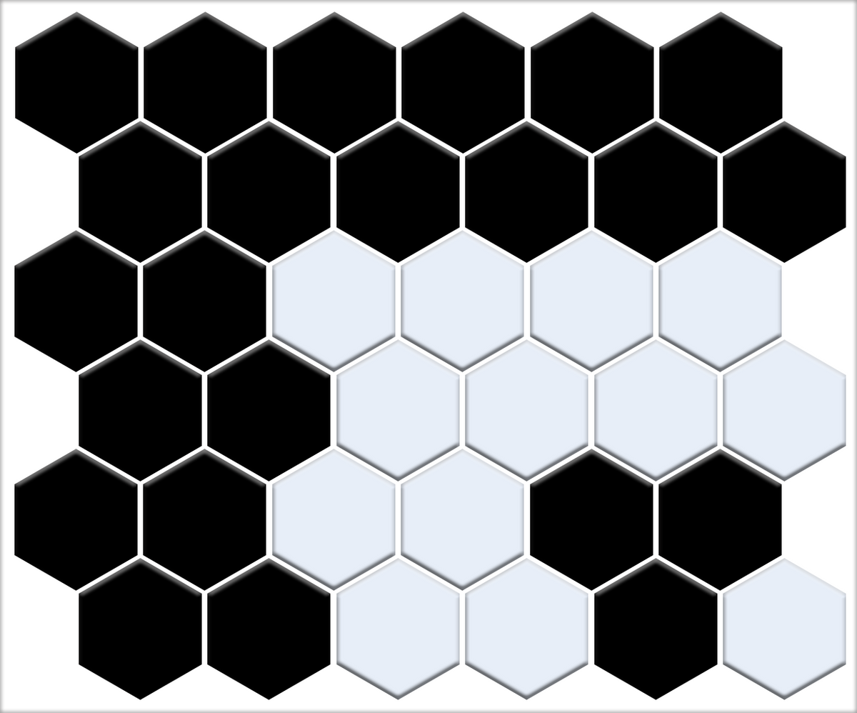 Fila Border | Pinnacle Hexagon Border