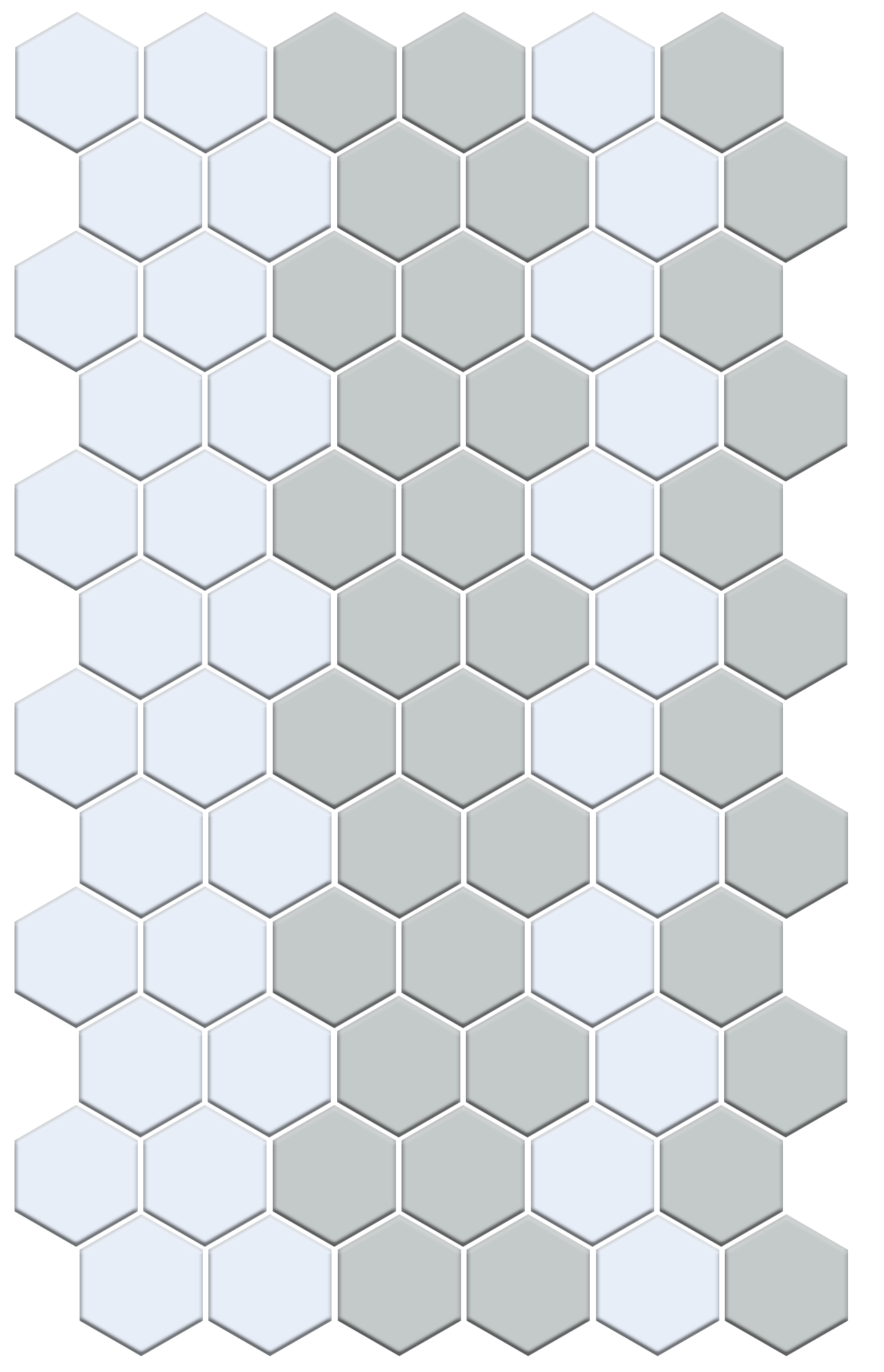 Fila Border | Pinnacle Hexagon Border
