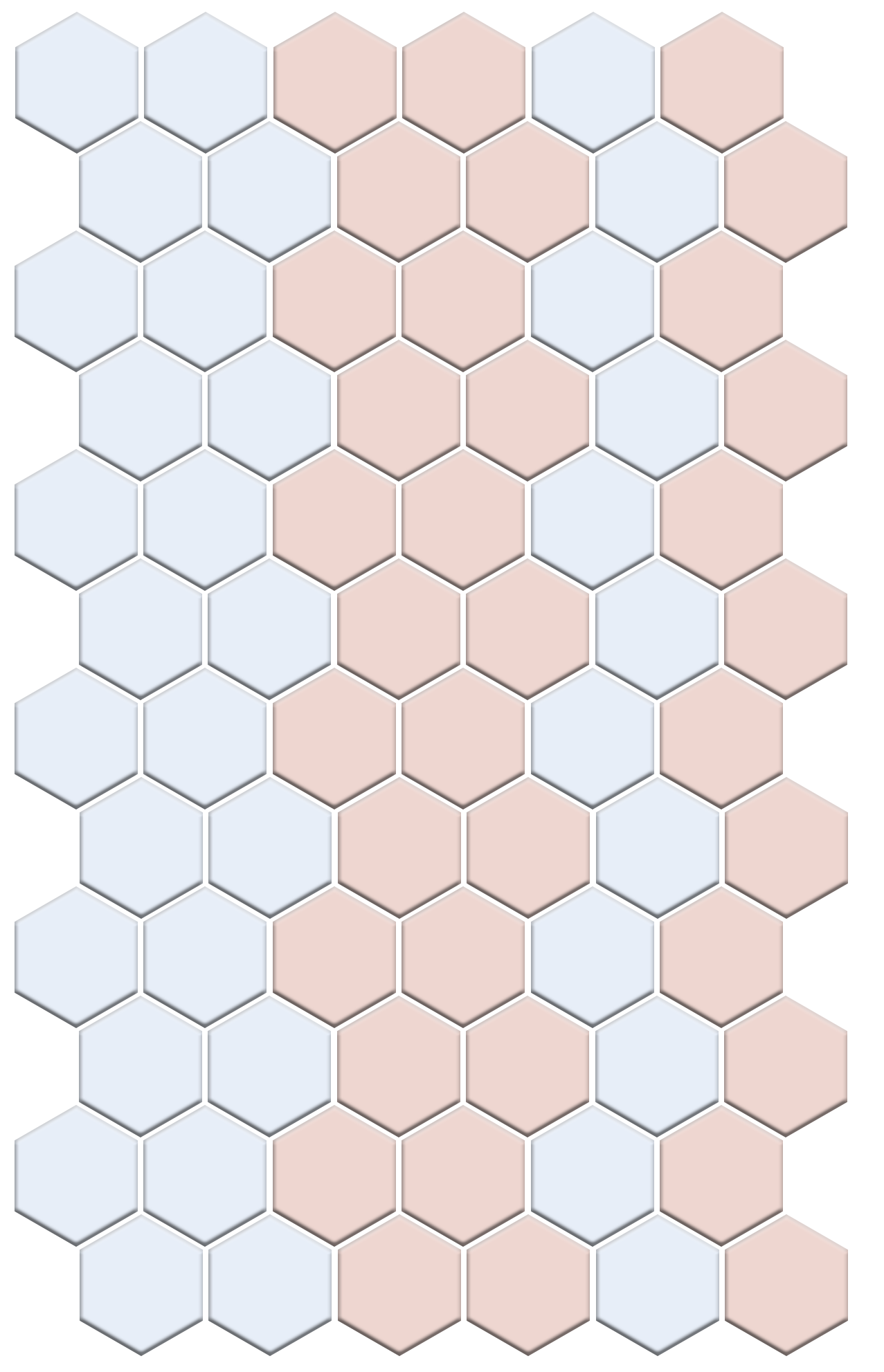 Fila Border | Pinnacle Hexagon Border