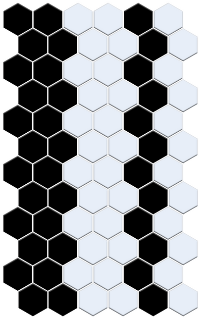 Fila Border | Pinnacle Hexagon Border