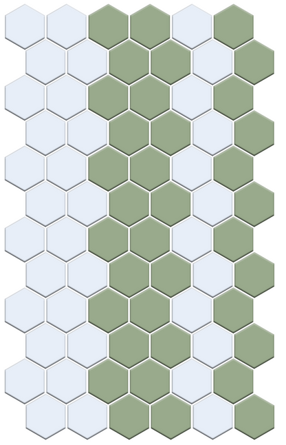 Fila Border | Pinnacle Hexagon Border
