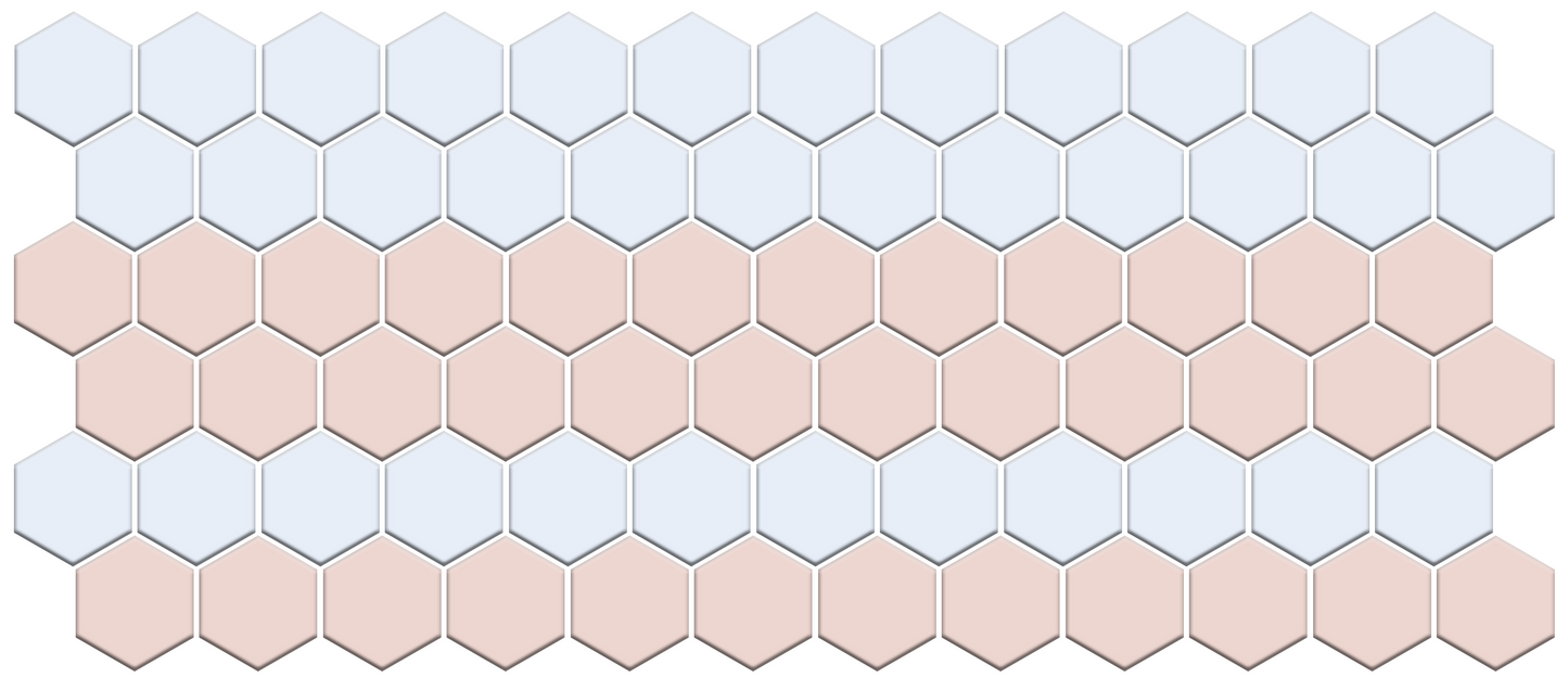Fila Border | Pinnacle Hexagon Border