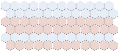 Fila Border | Pinnacle Hexagon Border