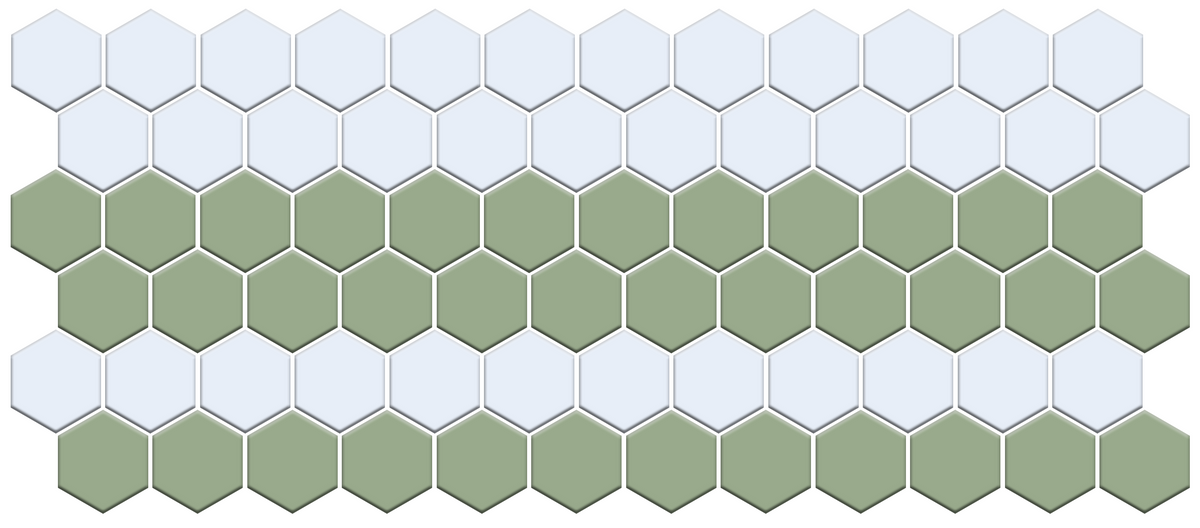 Fila Border | Pinnacle Hexagon Border