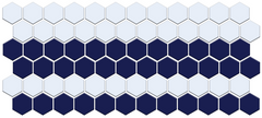 Fila Border | Pinnacle Hexagon Border