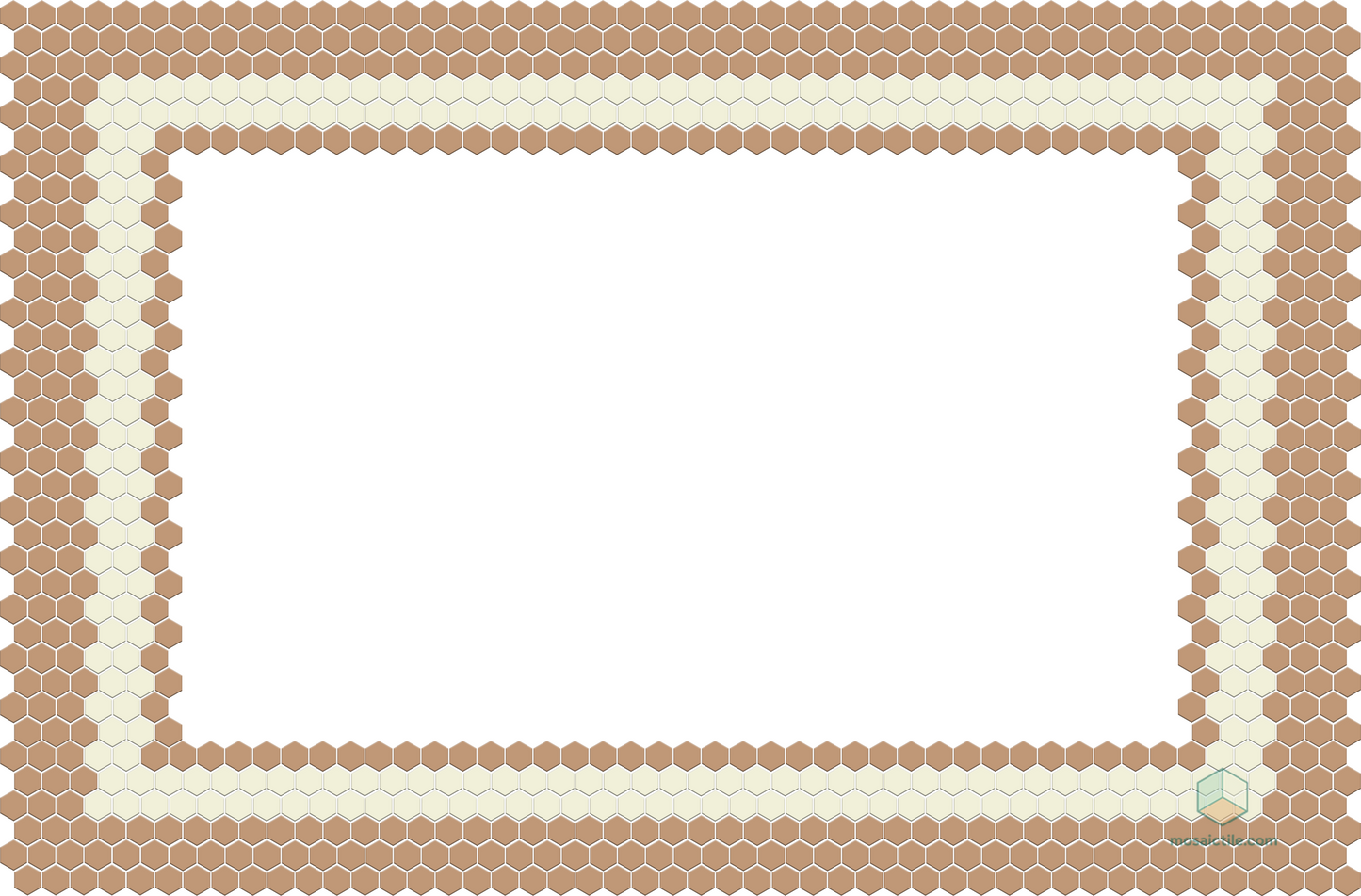 Lorida Border | Pinnacle Hexagon Border