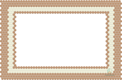 Lorida Border | Pinnacle Hexagon Border