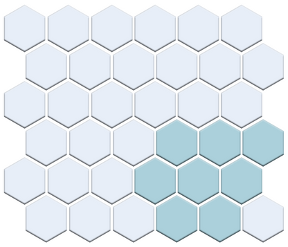 Lorida Border | Pinnacle Hexagon Border