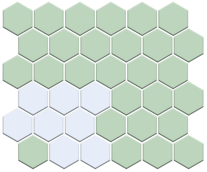 Lorida Border | Pinnacle Hexagon Border
