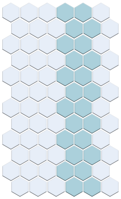 Lorida Border | Pinnacle Hexagon Border