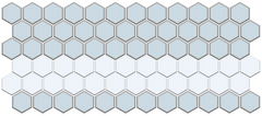 Lorida Border | Pinnacle Hexagon Border