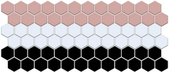 Pembe Border | Pinnacle Hexagon Border