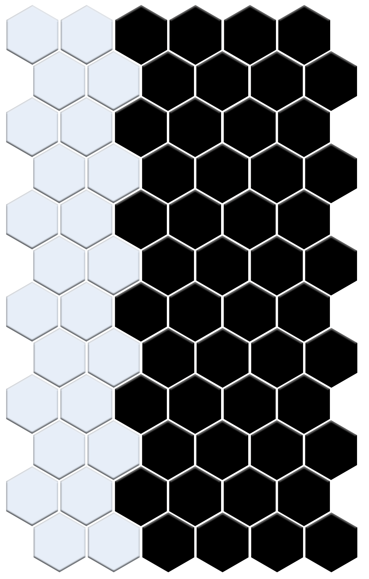 Pembe Border | Pinnacle Hexagon Border