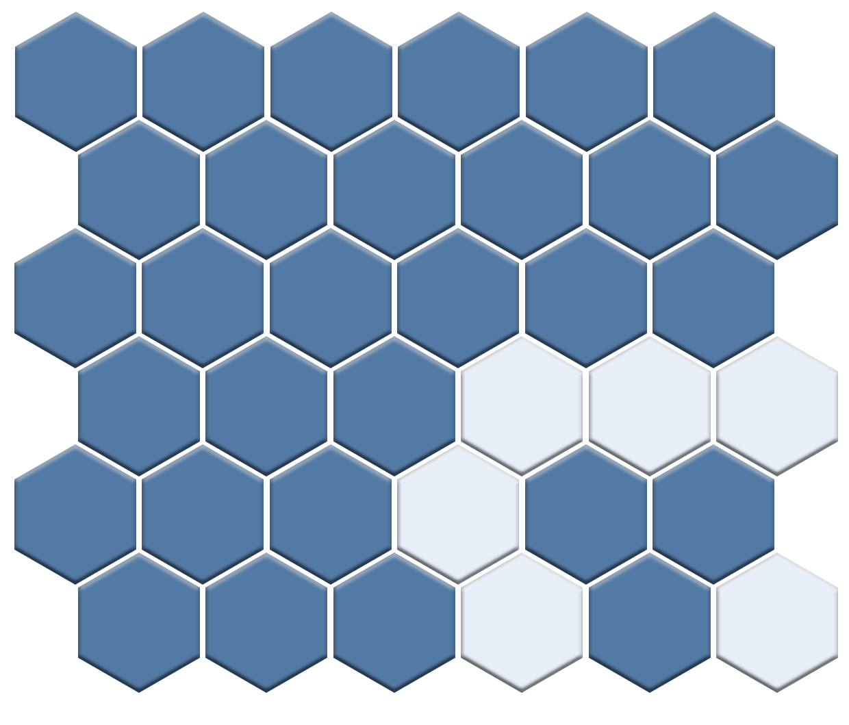 Poema Border | Pinnacle Hexagon Border