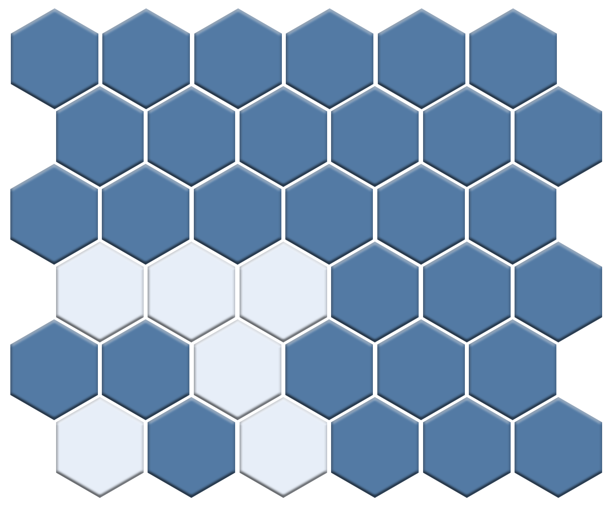 Poema Border | Pinnacle Hexagon Border