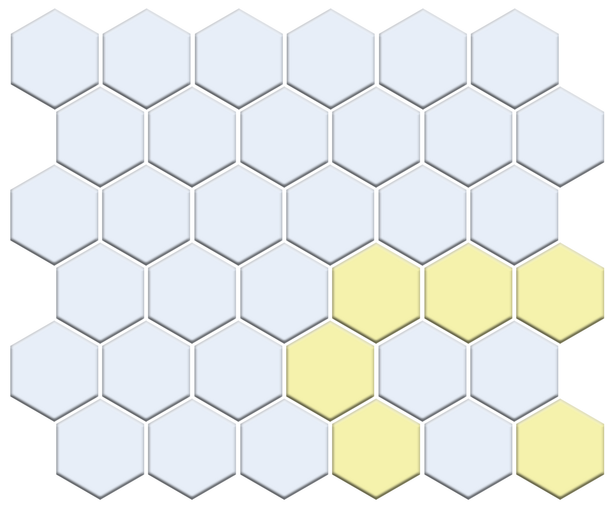 Poema Border | Pinnacle Hexagon Border