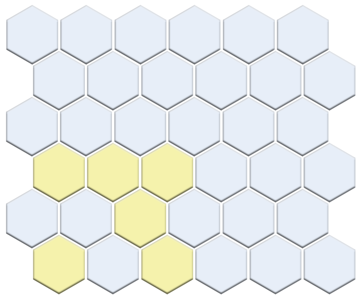 Poema Border | Pinnacle Hexagon Border