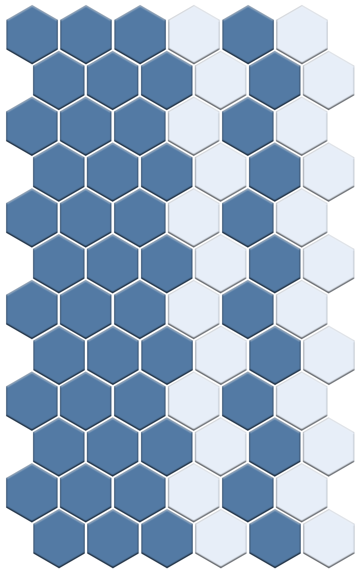Poema Border | Pinnacle Hexagon Border