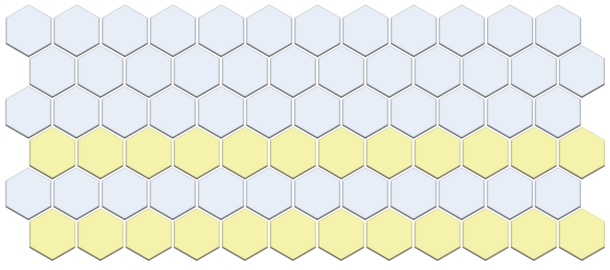Poema Border | Pinnacle Hexagon Border