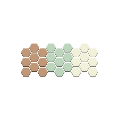 Sable Border | Pinnacle Hexagon Border