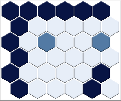 Sable Border | Pinnacle Hexagon Border