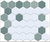 Viridian Green on Matte White